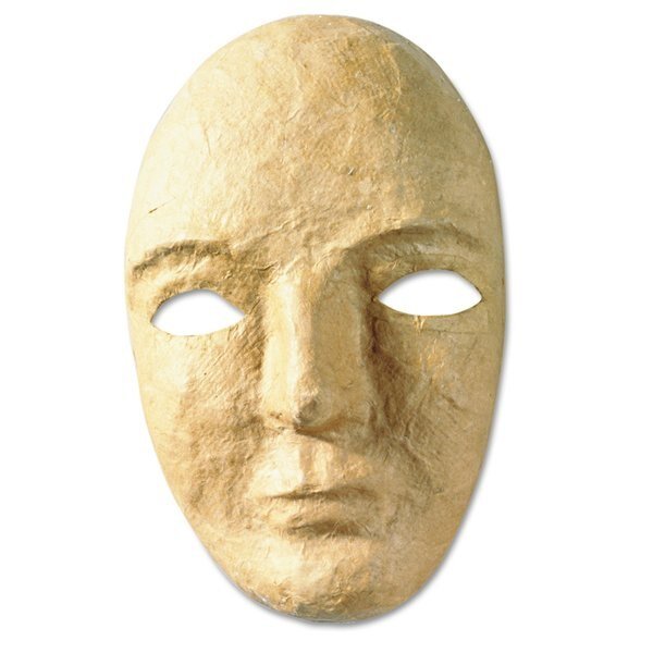 Mask, Paper Mache, CREATIVITY STREET, Mfr# 4190
